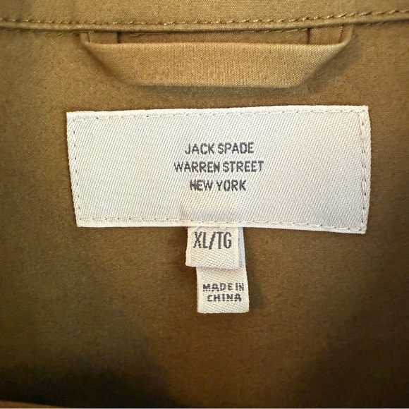 Jack Spade Waterproof Rain Trench | Size XL | Flaw - Picture 2 of 9